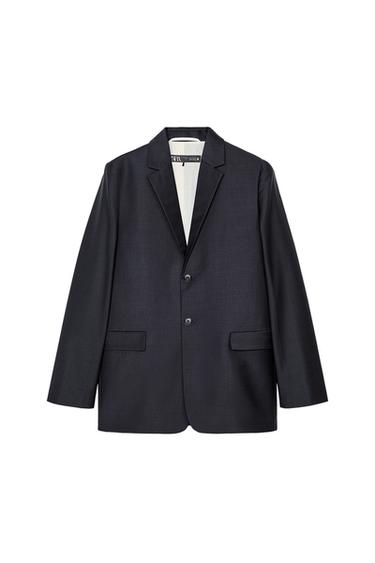 WOOL BLEND BLAZER ZW COLLECTION