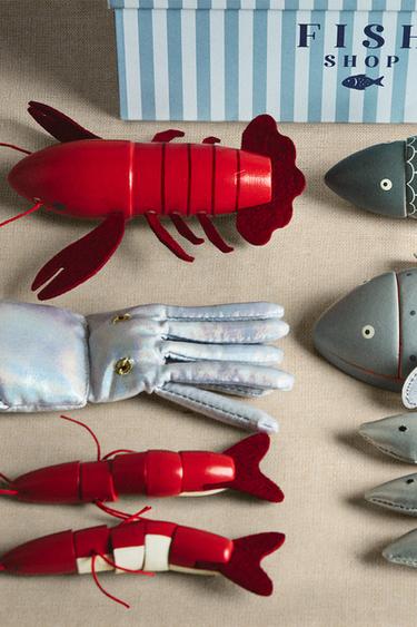 SPIELSET FISCHLADEN FÜR KINDER - Bunt von Zara