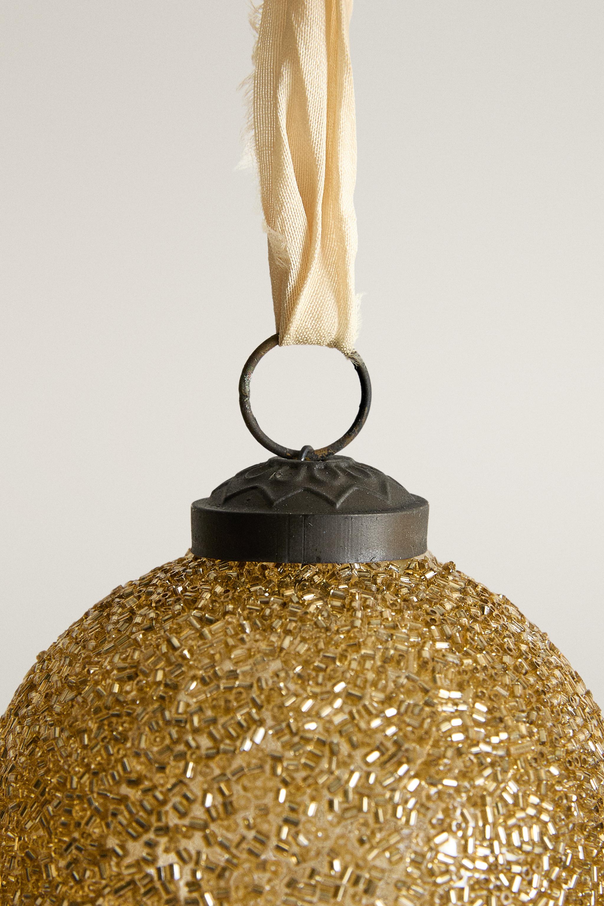 SHINY CHRISTMAS TREE BAUBLE ORNAMENT