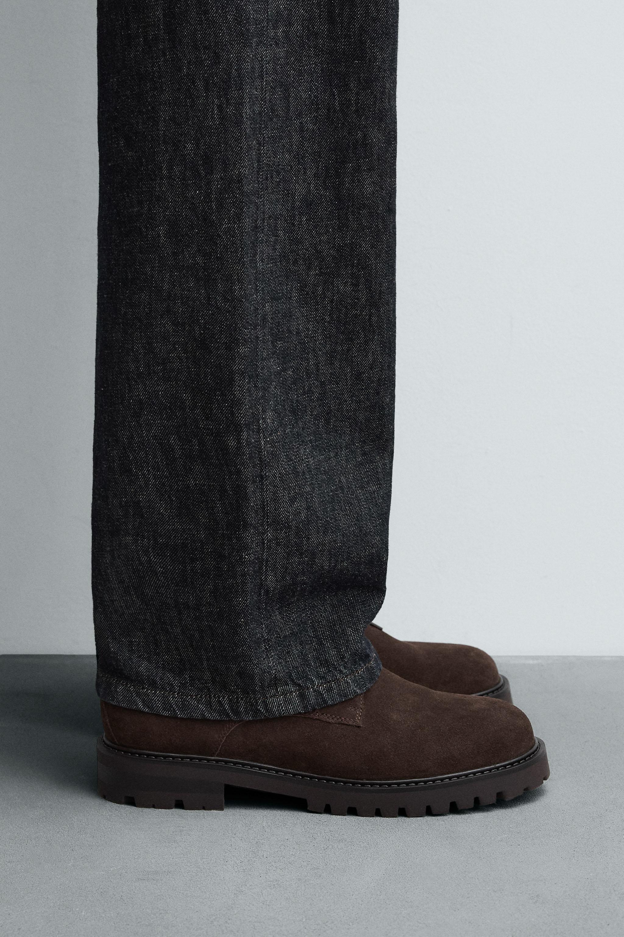 レザーフォーマルシューズ - ブラウン | ZARA Japan / 日本