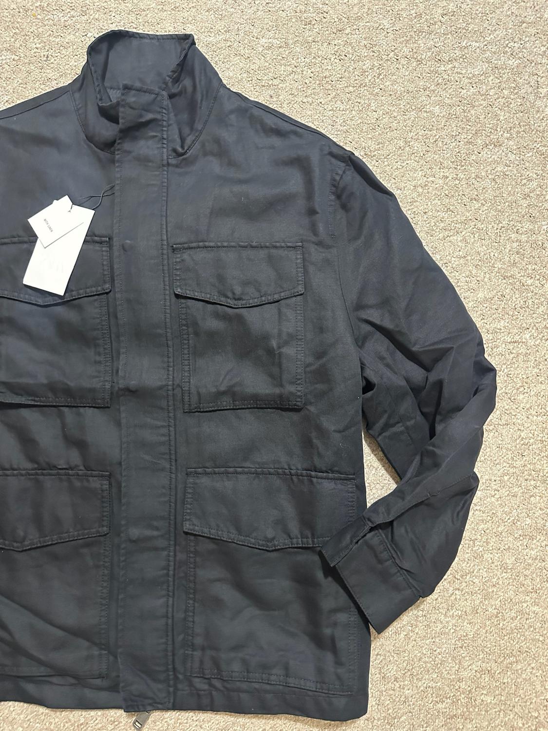OVERSHIRT ΜΕ ΞΕΒΑΜΜΕΝΗ ΟΨΗ ΚΑΙ ΤΣΕΠΕΣ UTILITY - Image 3