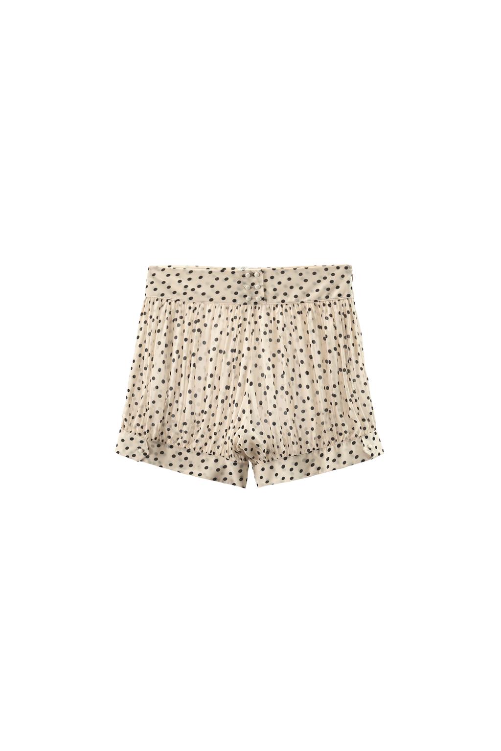 POLKA DOT PRINT BLOOMER SHORTS - image 3