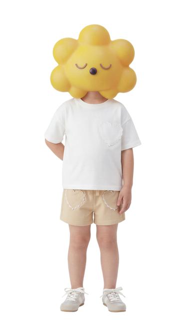 CAMISETA CORAZÓN ONDULINA - Blanco de Zara