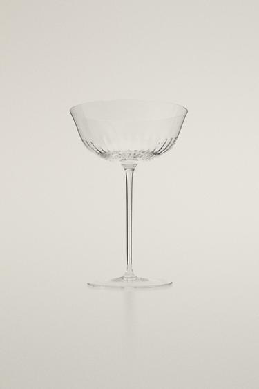 VERRE À COCKTAIL LIGNES - Transparent de Zara - Image 0