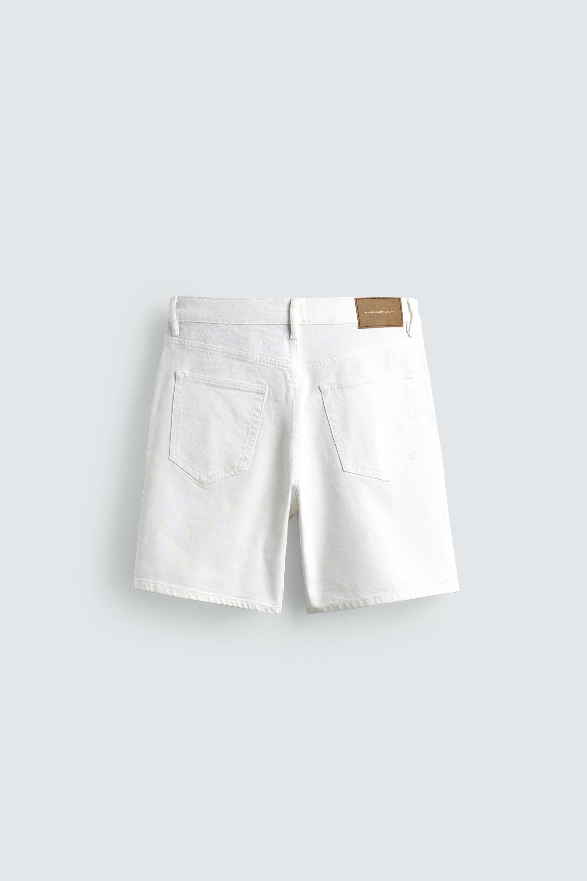 BERMUDA EN JEAN REGULAR FIT