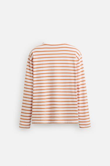 STRIPED JACQUARD T-SHIRT - striped by Zara - Image 7