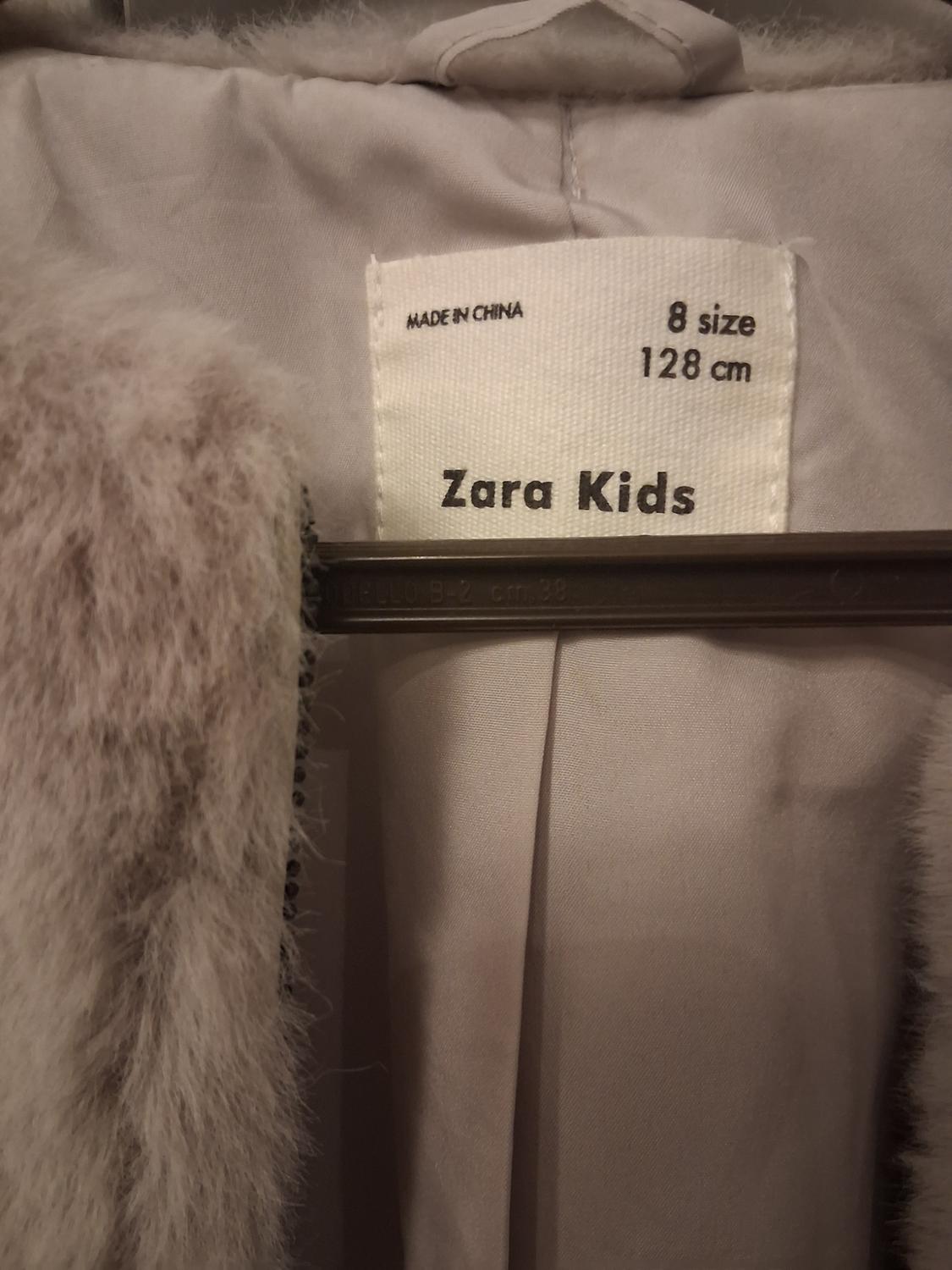 FAUX FUR 3/4 LENGTH COAT - Image 3