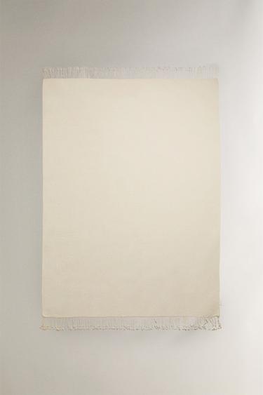 CHENILLEDECKE - Mittelbeige von Zara