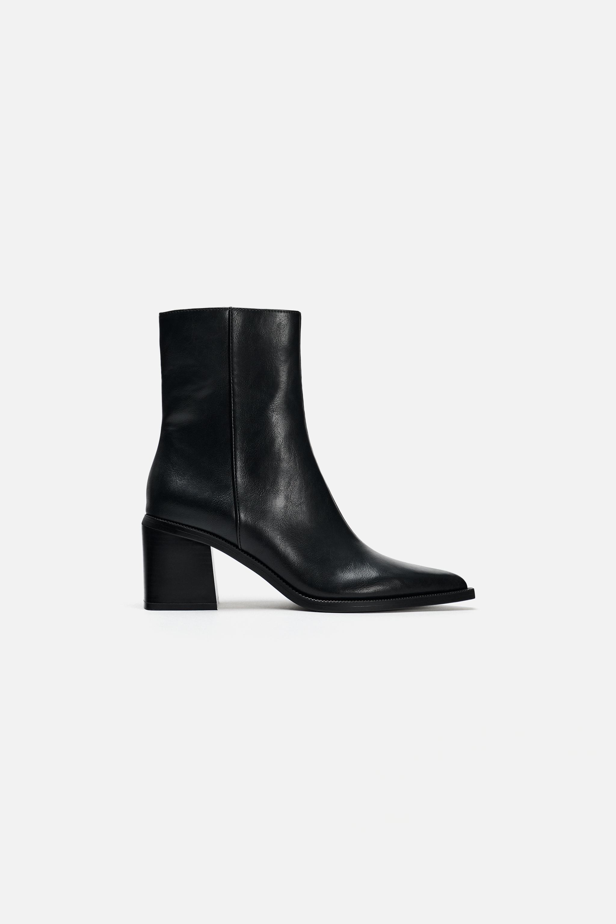Zara tortoise shell boots hotsell