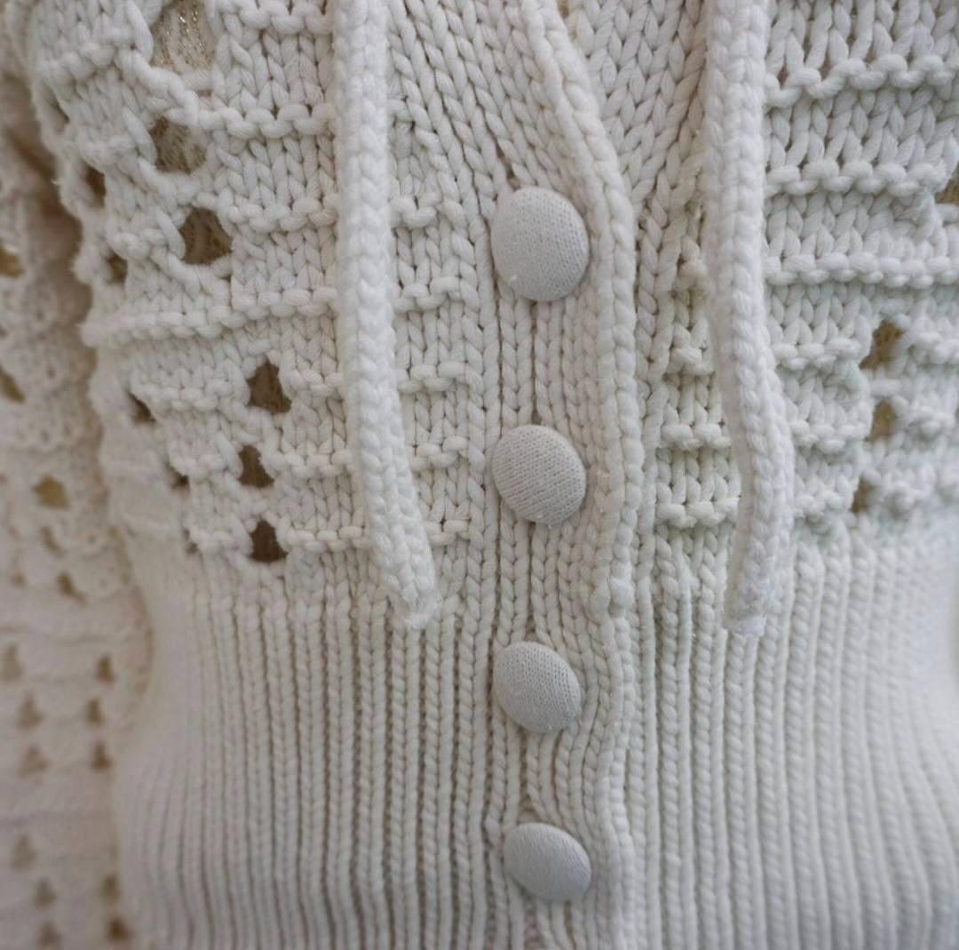 OPEN KNIT CARDIGAN - Image 3