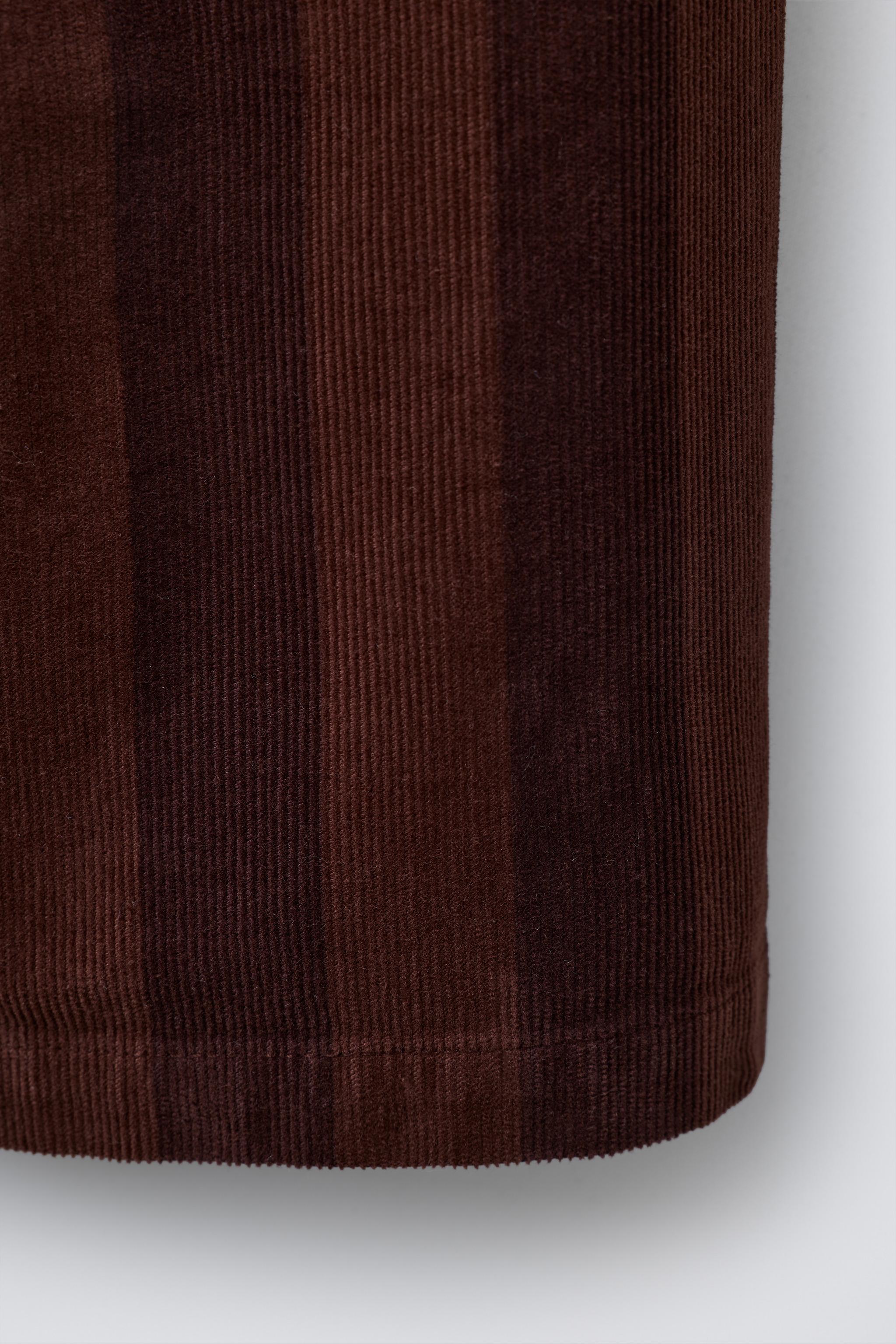 STRIPED FINE WALED CORDUROY PANTS
