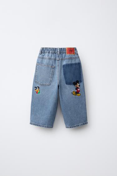 BAGGY JEANS © DISNEY - Mid-blue by Zara