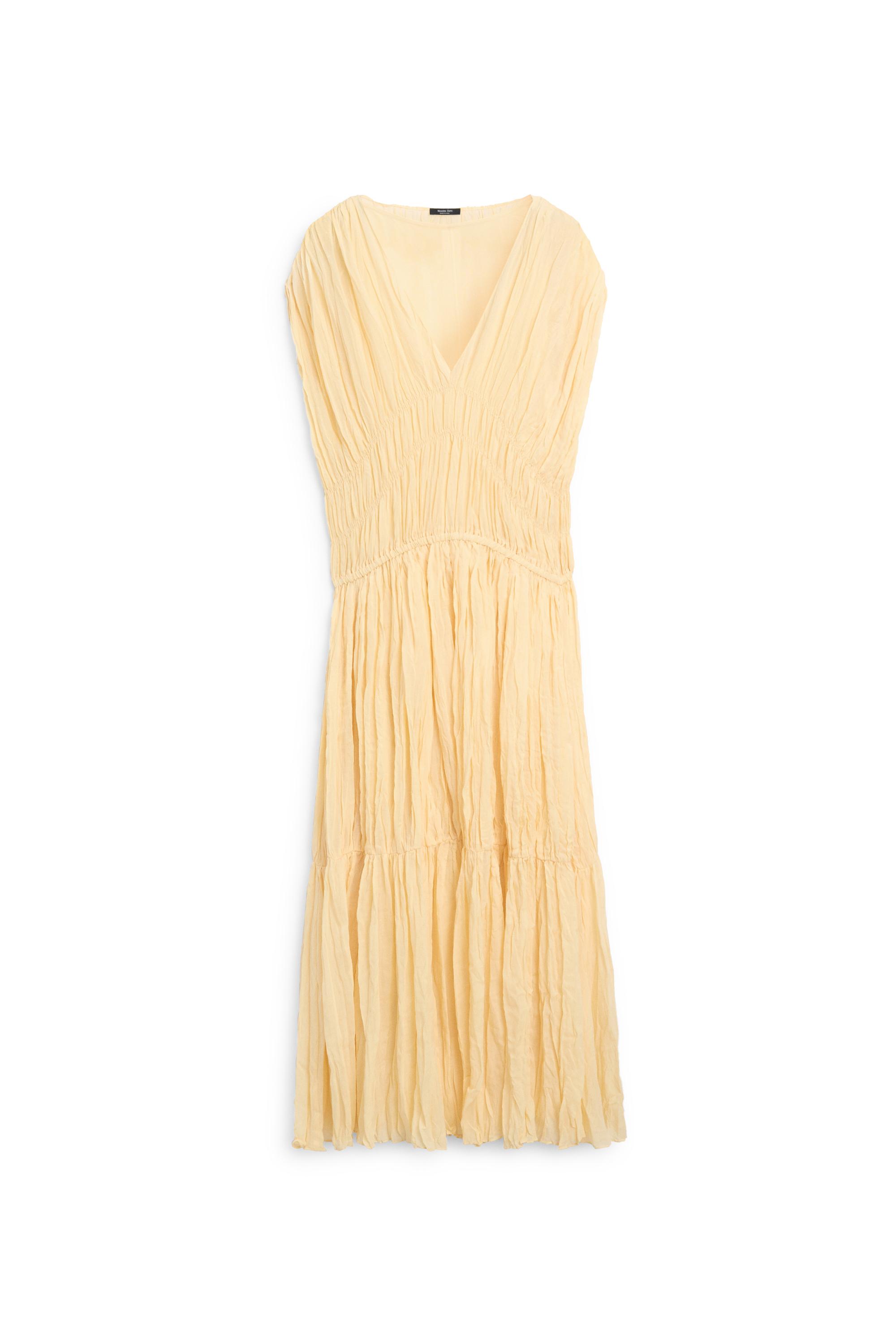 flowy gathered dress zara Flowing Zara Halter Dress Try-On