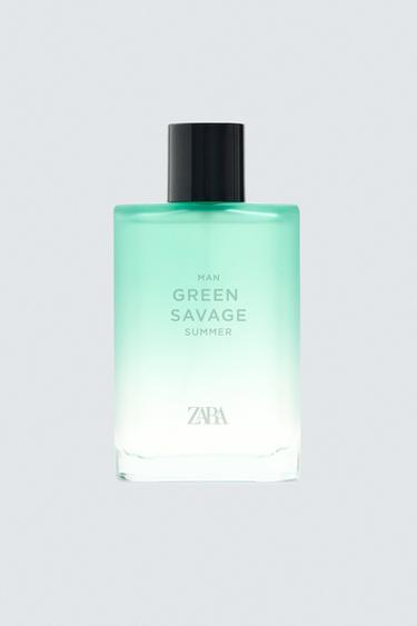 Zara GREEN SAVAGE SUMMER 淡香水 90 毫升(3.04 液量盎司) - 明淺棕色