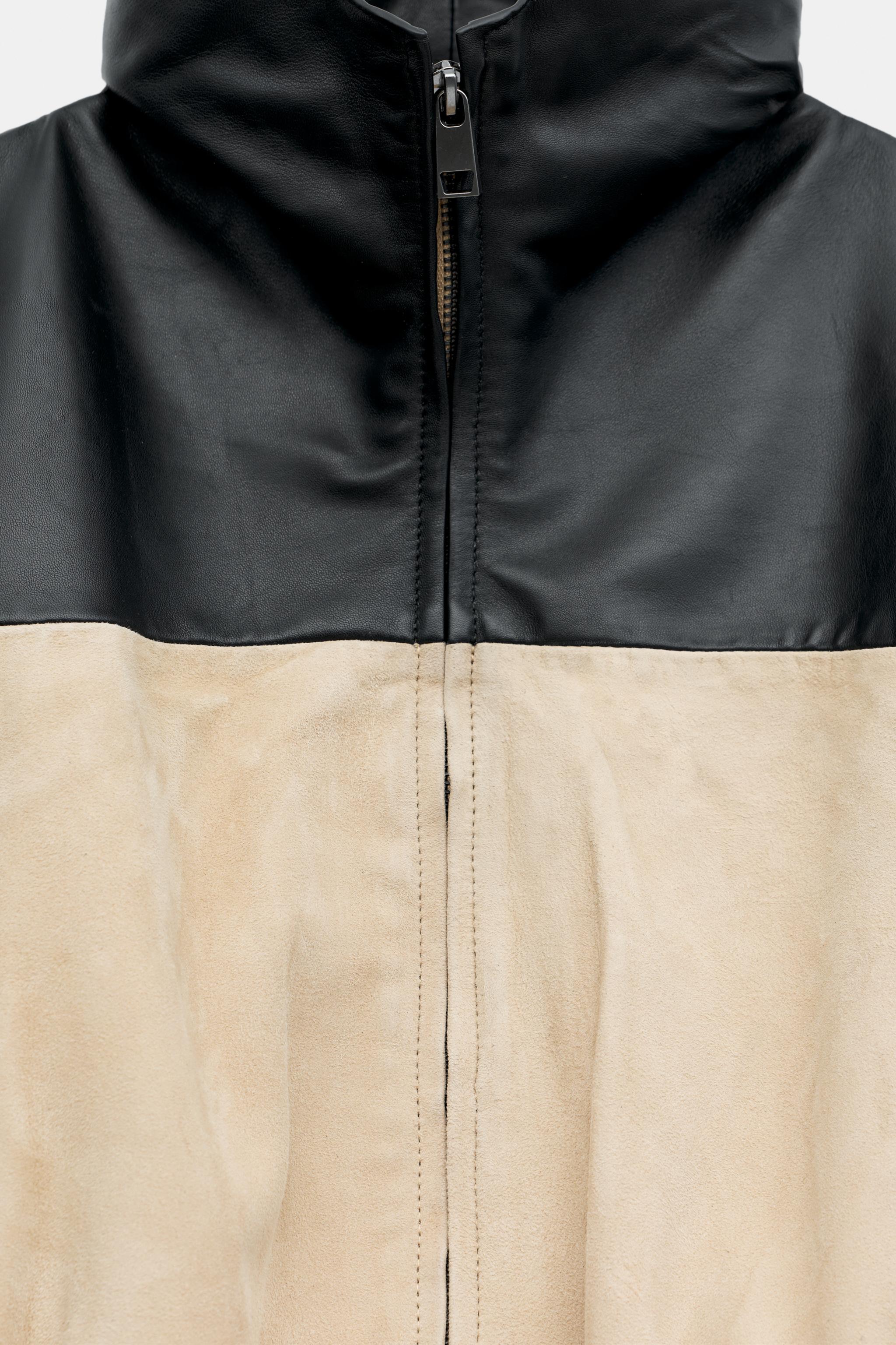 ZW COLLECTION 100% LEATHER JACKET