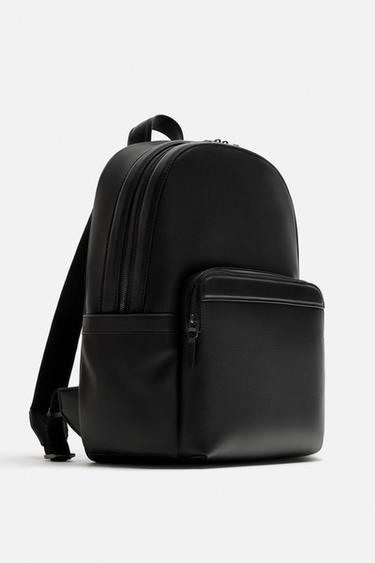 SAC À DOS TEXTURÉ - Noir de Zara - Image 4
