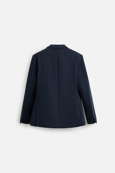 COMFORT SLIM FIT BLAZER - Blue by Zara - Image 6