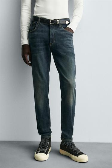 JEAN SKINNY CROPPED FIT - Bleu de Zara - Image 3