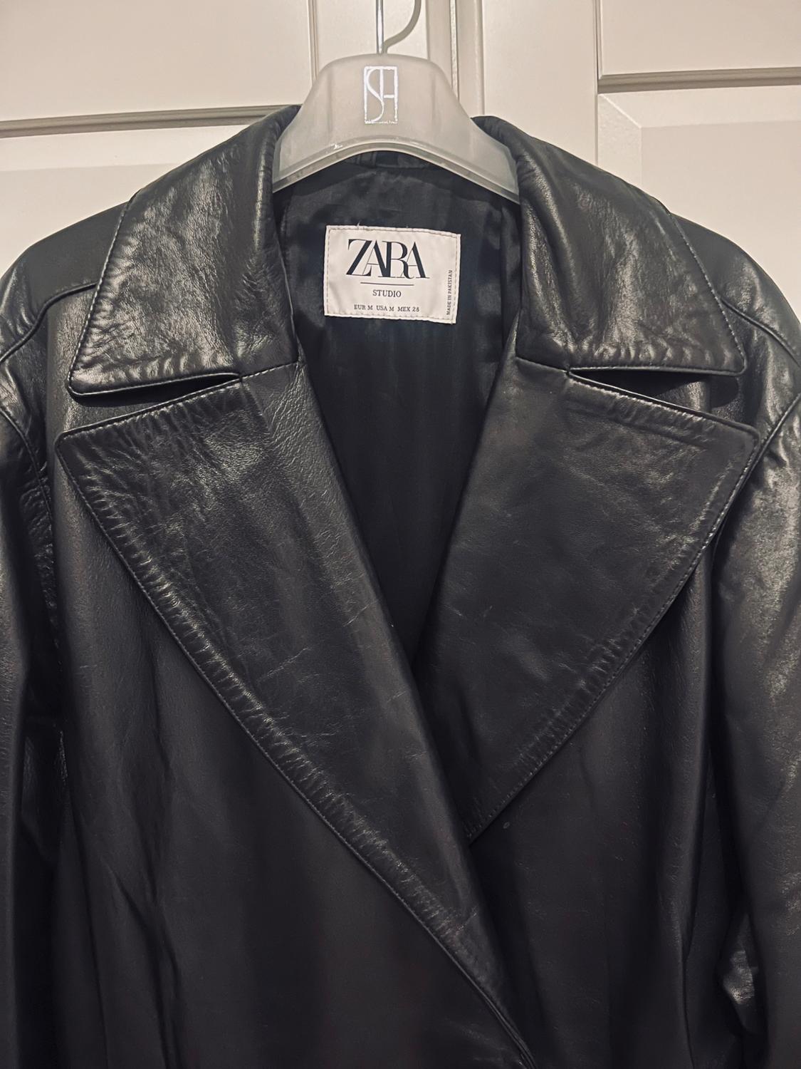 LEATHER BELTED BLAZER - LIMITED EDITION - Image 3