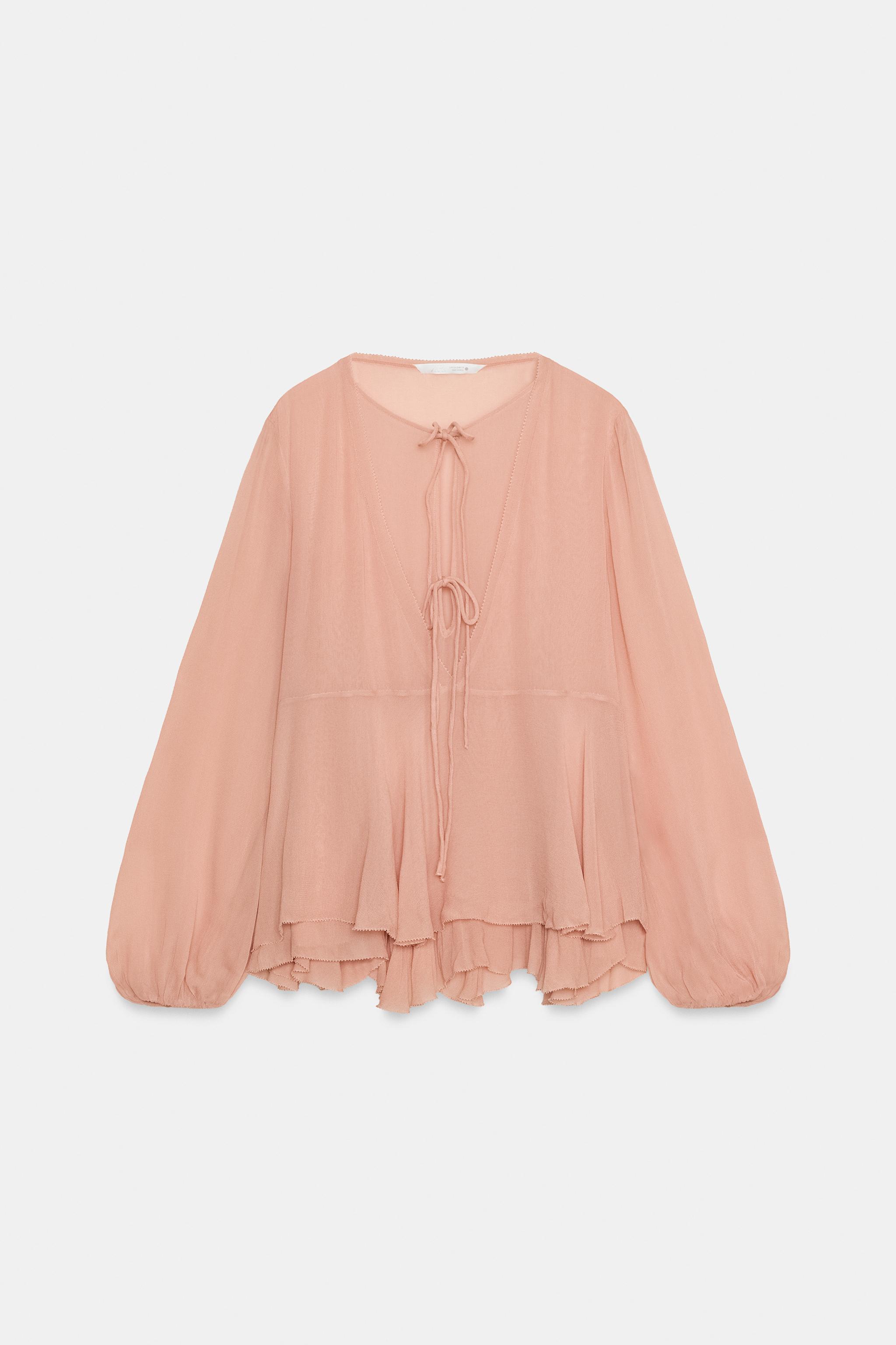 BLOUSE À VOLANTS ZW COLLECTION