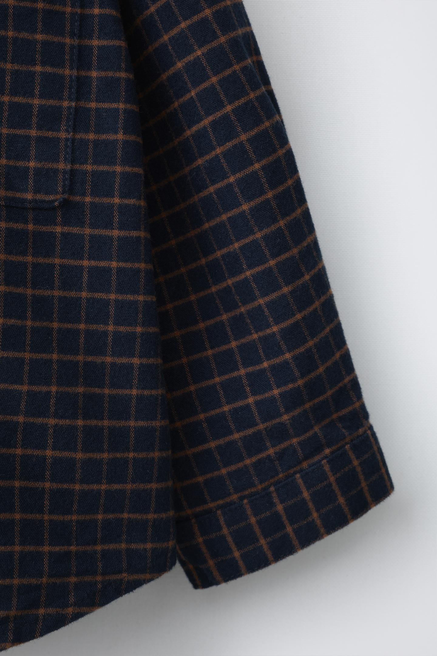 Детская рубашка Zara Plaid, цвет: Синий — фото 4
