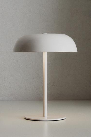 MONOCHROME CORDLESS TABLE LAMP - Ecru by Zara