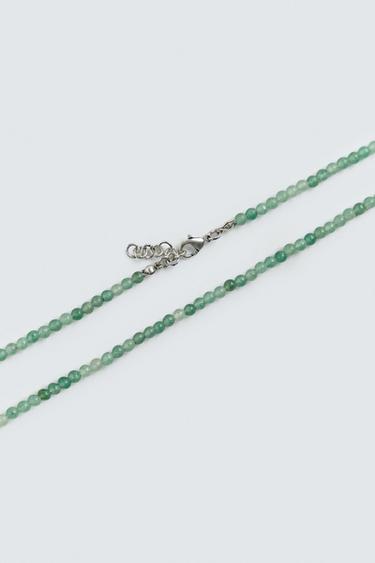 CHAÎNE FANTAISIE PIERRE - Vert d'eau de Zara - Image 3