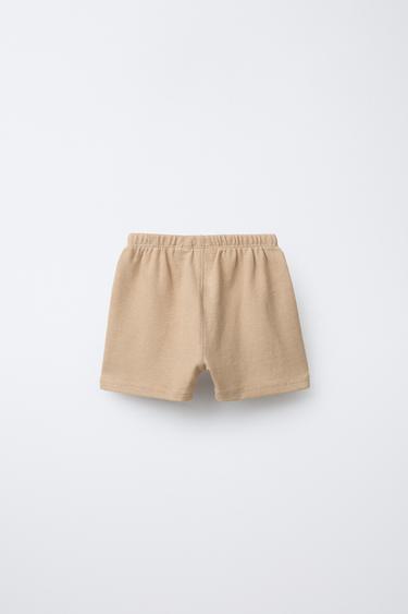 AGES 2-6/PLAIN EMBOSSED PYJAMAS - Caramel by Zara - Image 5