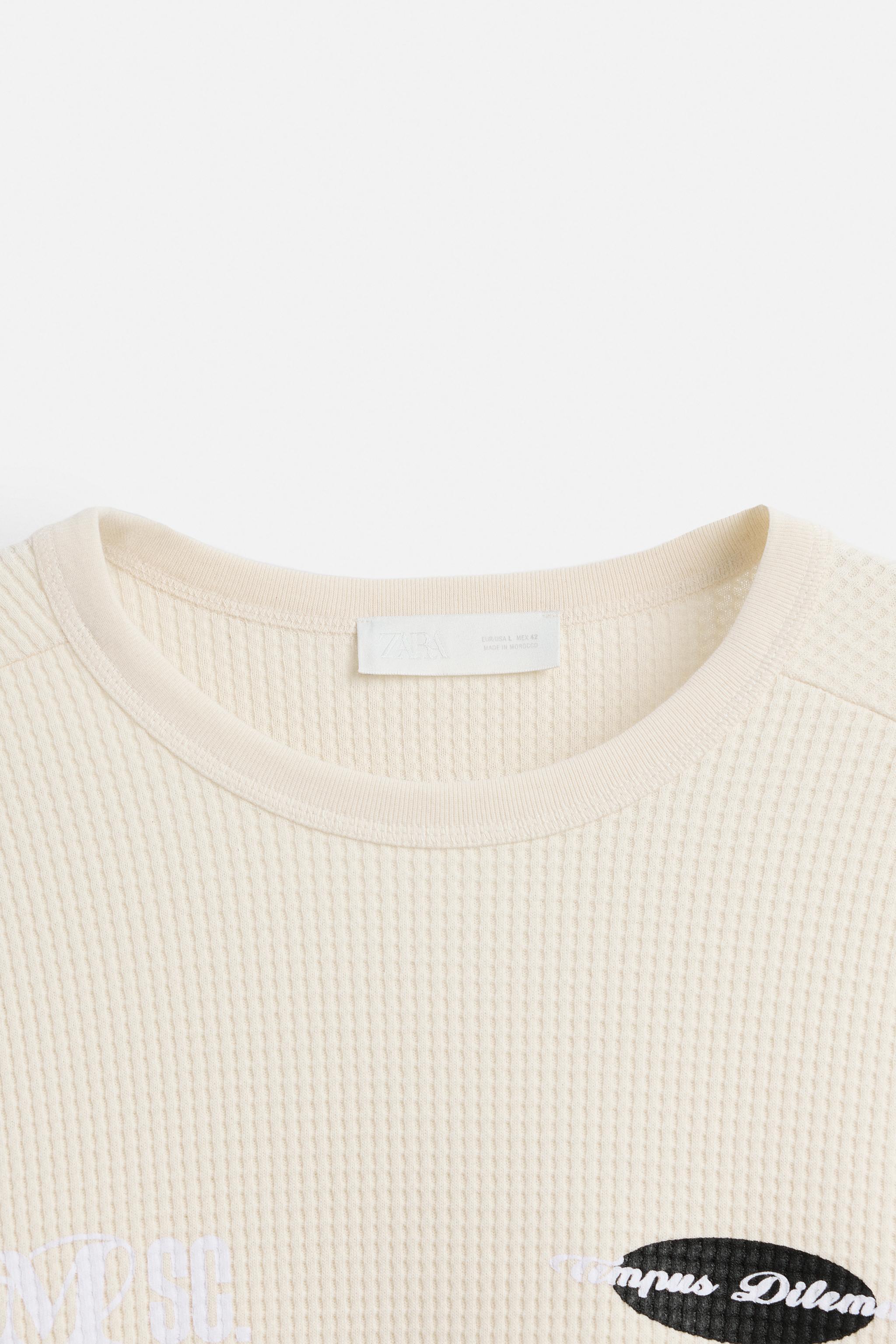 安心★関税込み★ZARA★RACING CHECK PRINT SWEATSHIRT RACING CHECK PRINT SWEATSHIRT - Ecru | ZARA United States