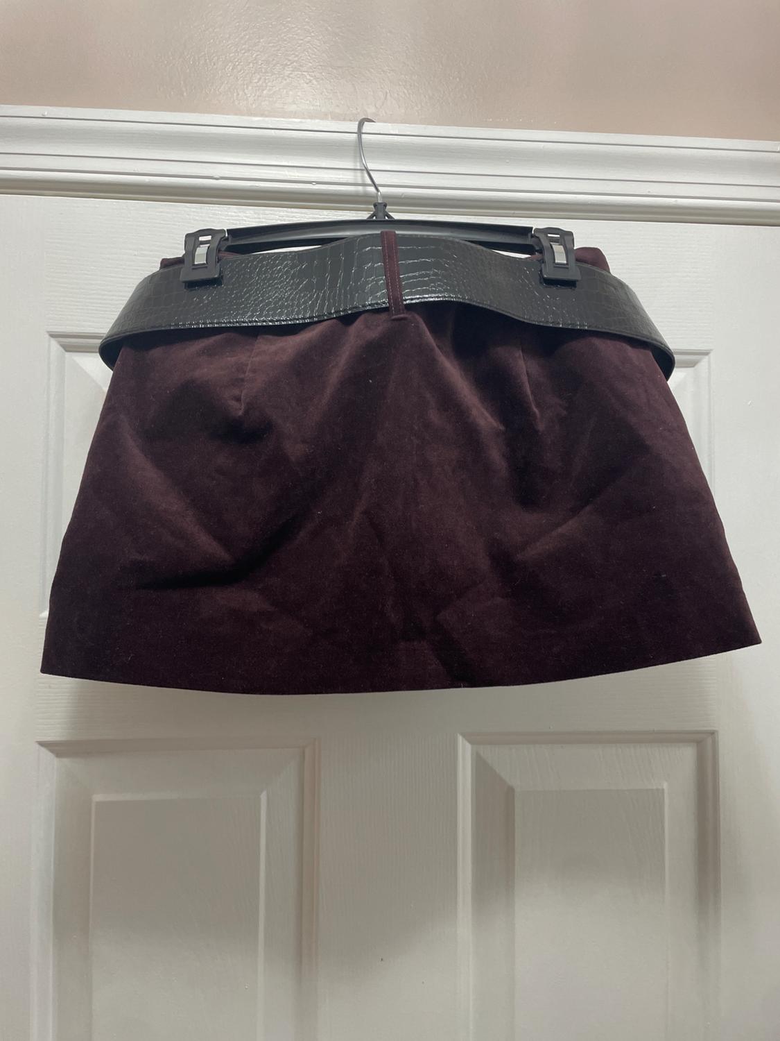 ZARA VELVET SKIRT - Image 2