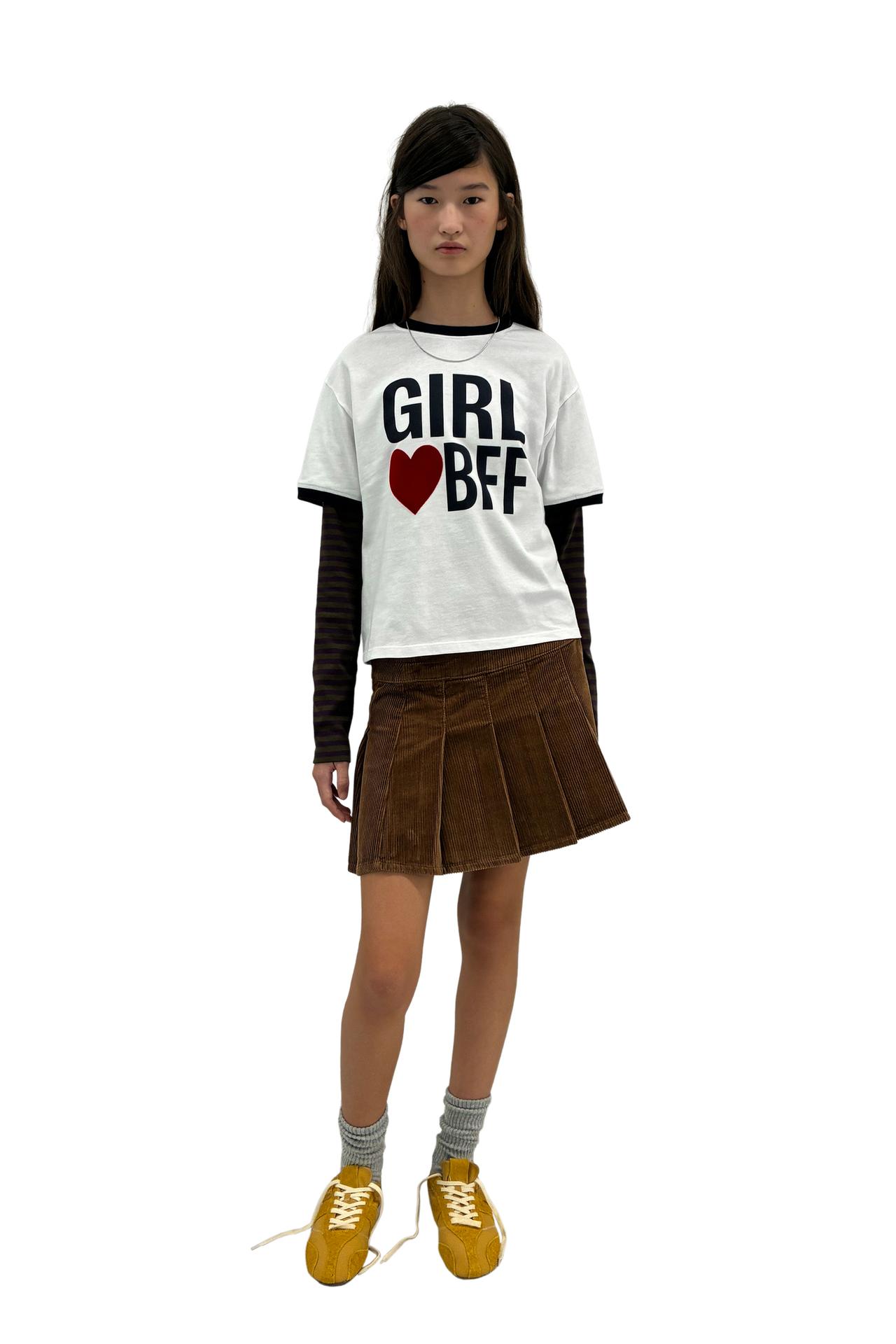 TEXT PRINT T-SHIRT — White