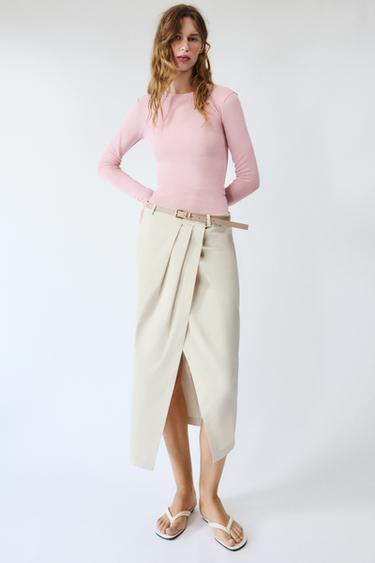 CUERPO MANGA LARGA - Rosa de Zara