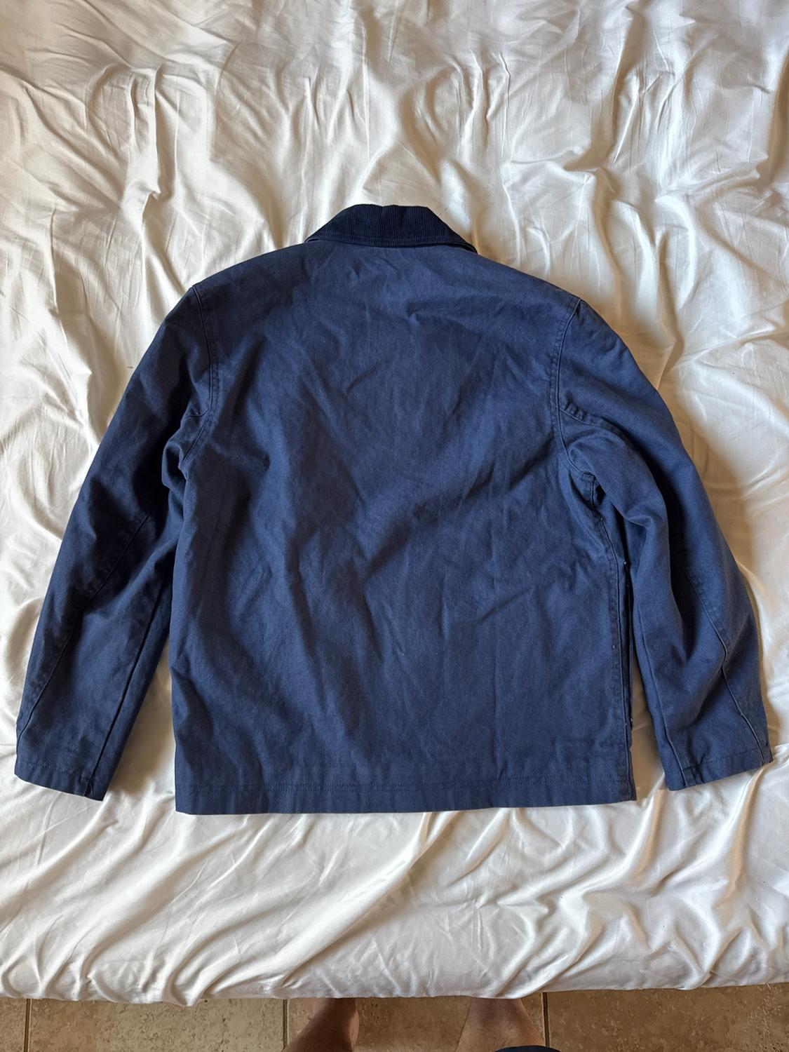 CONTRAST COLLAR FIREMAN CLASP JACKET - Image 2