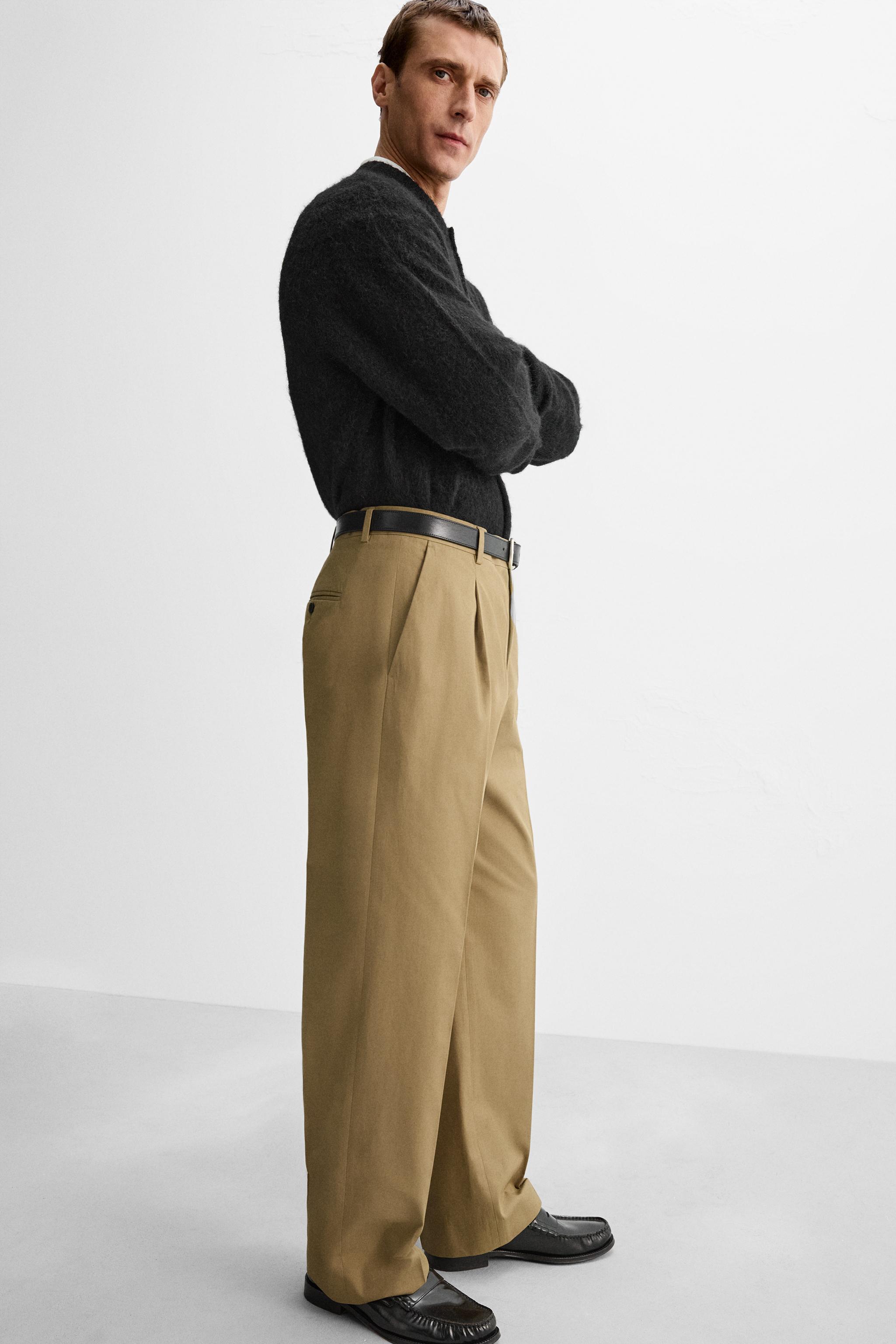 PLEATED PANTS LIMITED EDITION - Sand | ZARA United States