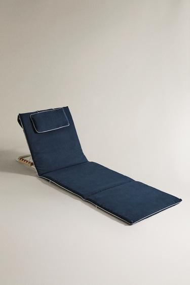 Zara FOLDABLE FLOOR BEACH LOUNGER - Blue