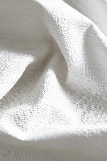 NAPPE COTON RÉSINÉE - Blanc de Zara - Image 3
