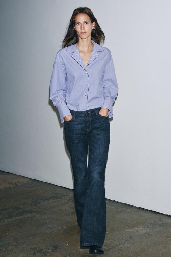 ZW COLLECTION LOW-RISE BOOTCUT JEANS