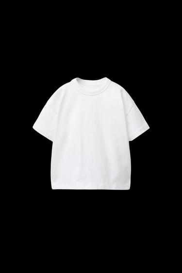 BASIC-T-SHIRT – HEAVY WEIGHT - Weiß von Zara