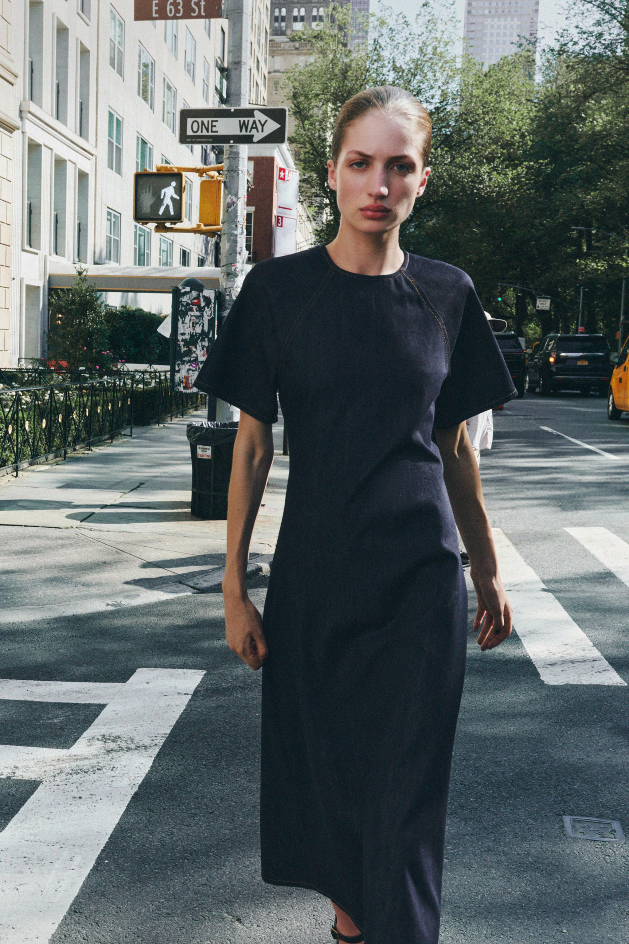 ROBE LONGUE EN DENIM ZW COLLECTION