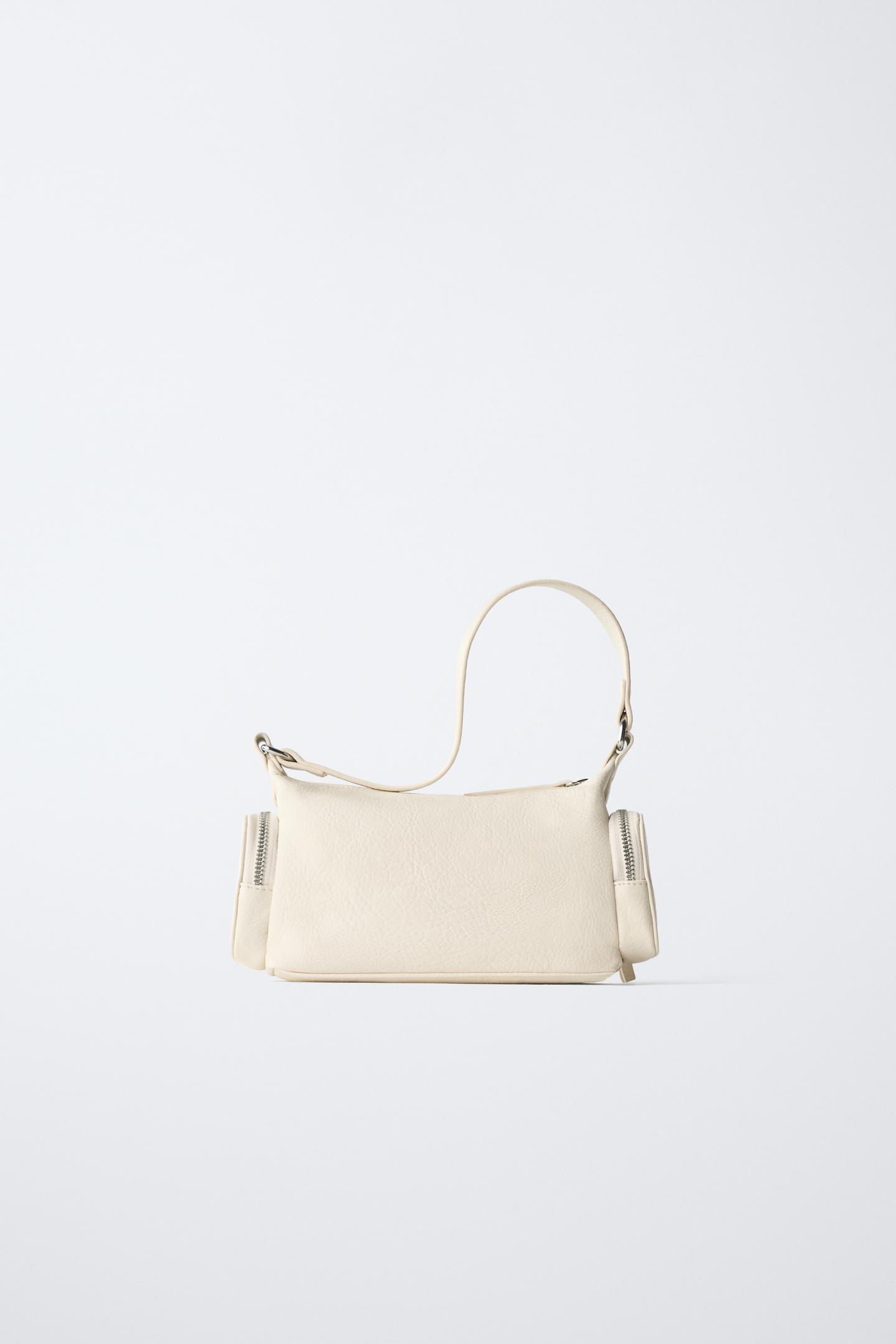 Детская сумка Zara Zipper Shoulder, цвет: Молочный белый — фото 5