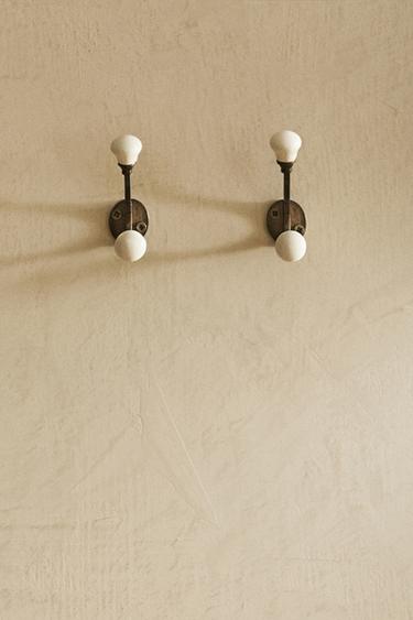 PATÈRE EN CÉRAMIQUE - Blanc de Zara