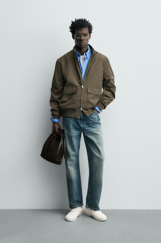 CAZADORA LIGERA WATER REPELLENT - Beige claro de Zara - Imagen 0