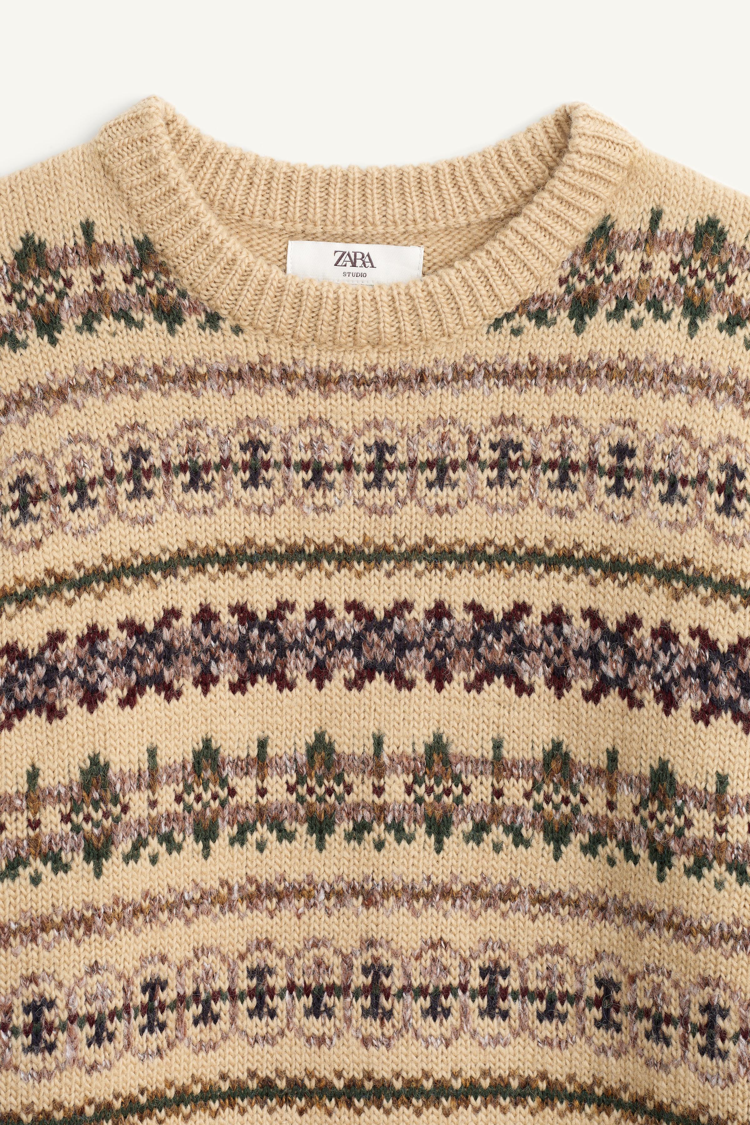 LIMITED EDITION GEOMETRIC JACQUARD SWEATER