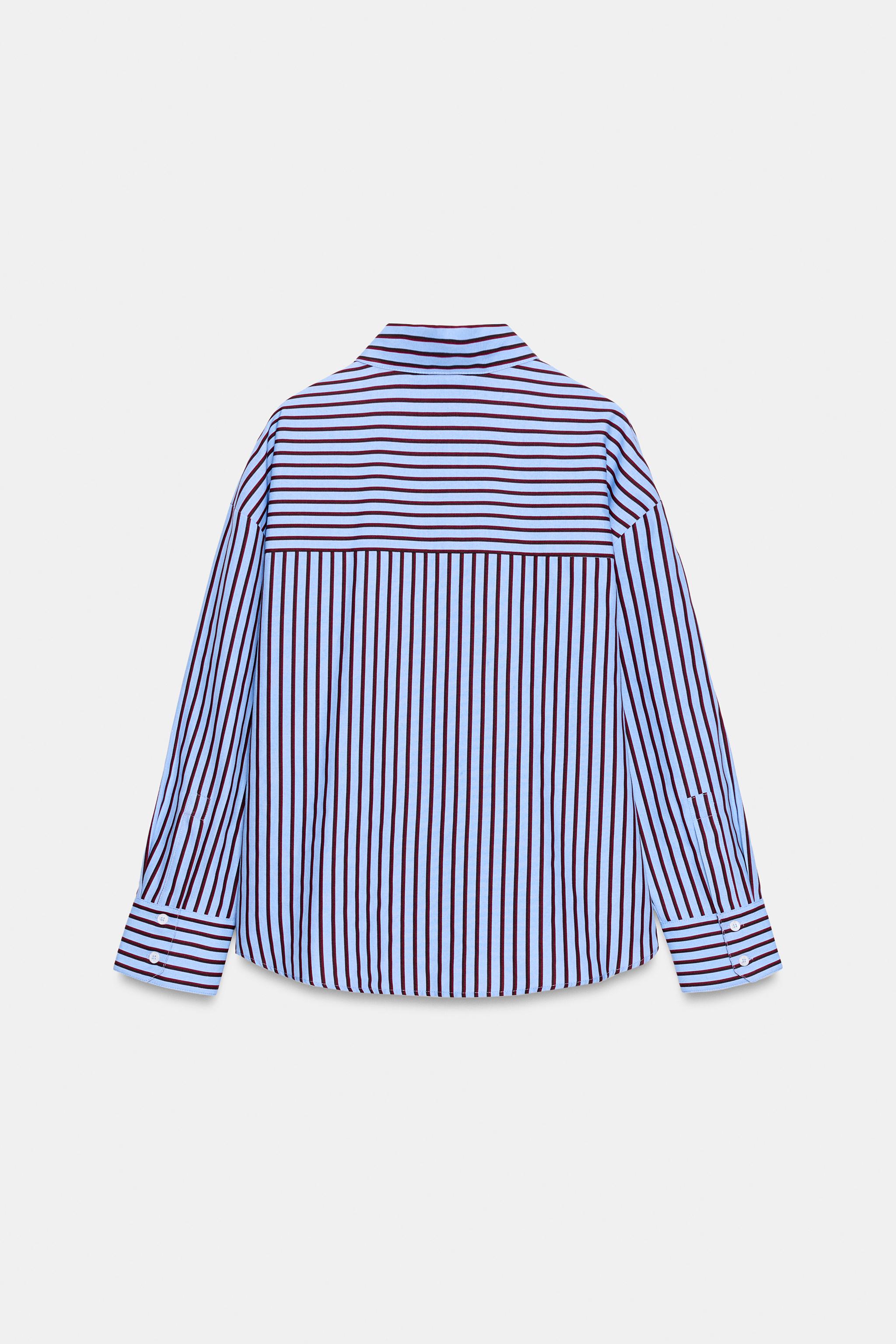 CHEMISE OXFORD À RAYURES