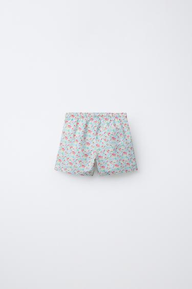 SHORT DE BAIN À FLEURS (1-6 ANS) - Multicolore de Zara - Image 1