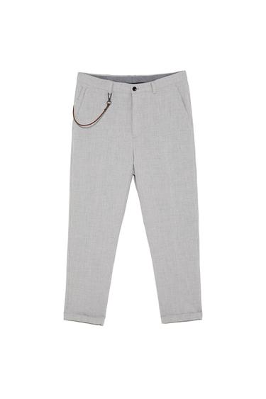 LOOSE CARROT FIT TROUSERS