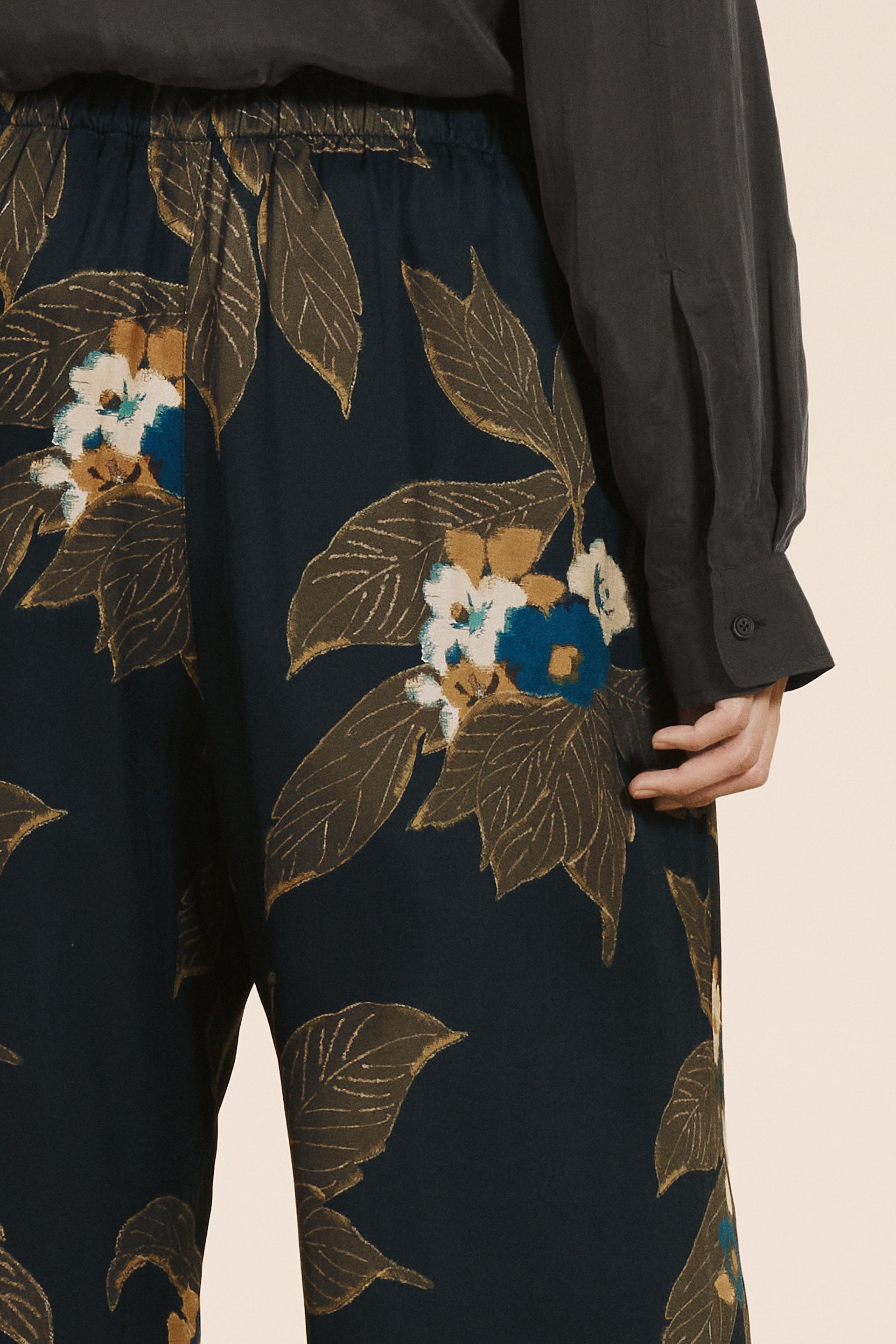 Zara Floral Print Trousers + Style With a Smile Link Up - Style Splash