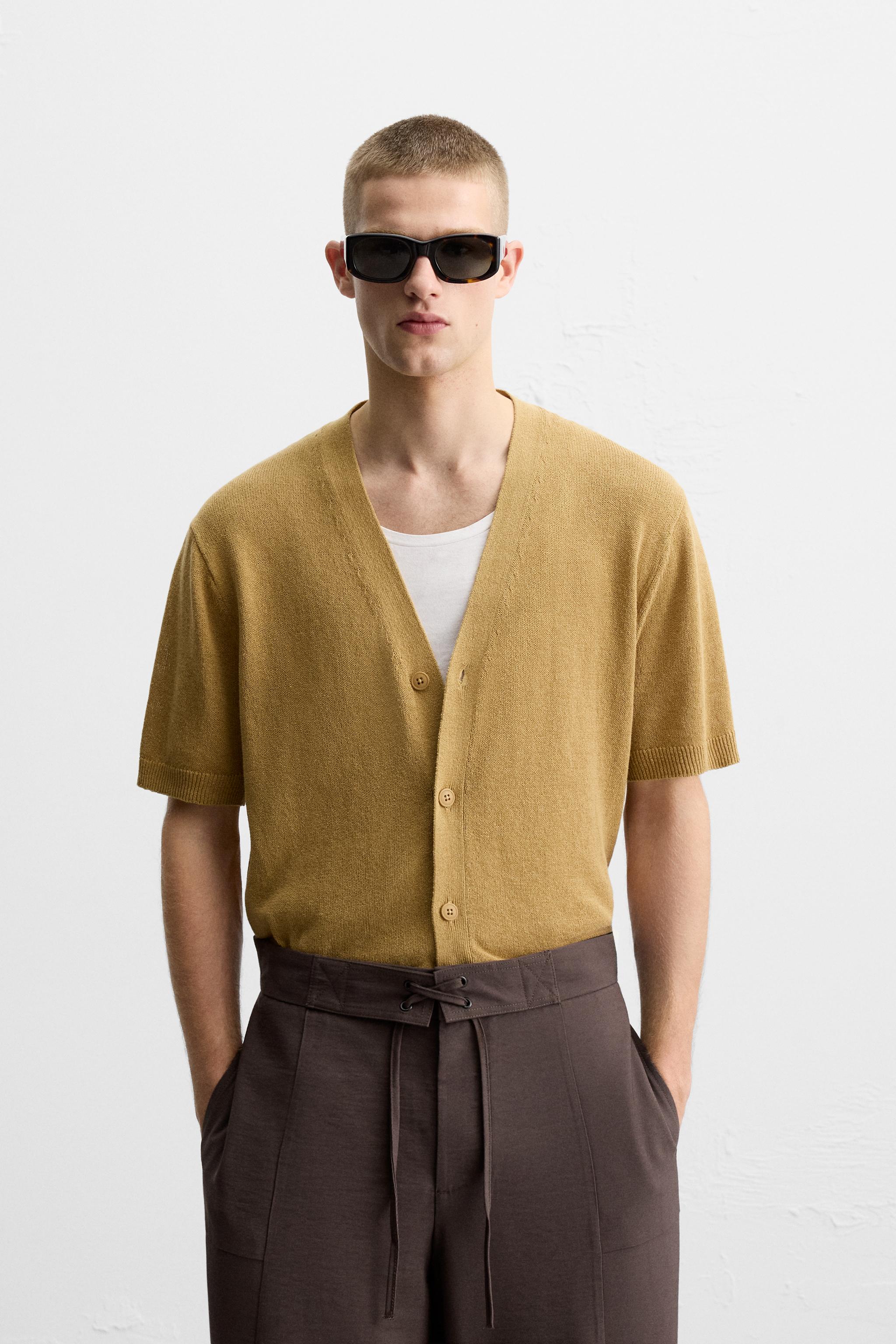 SHORT SLEEVE CARDIGAN