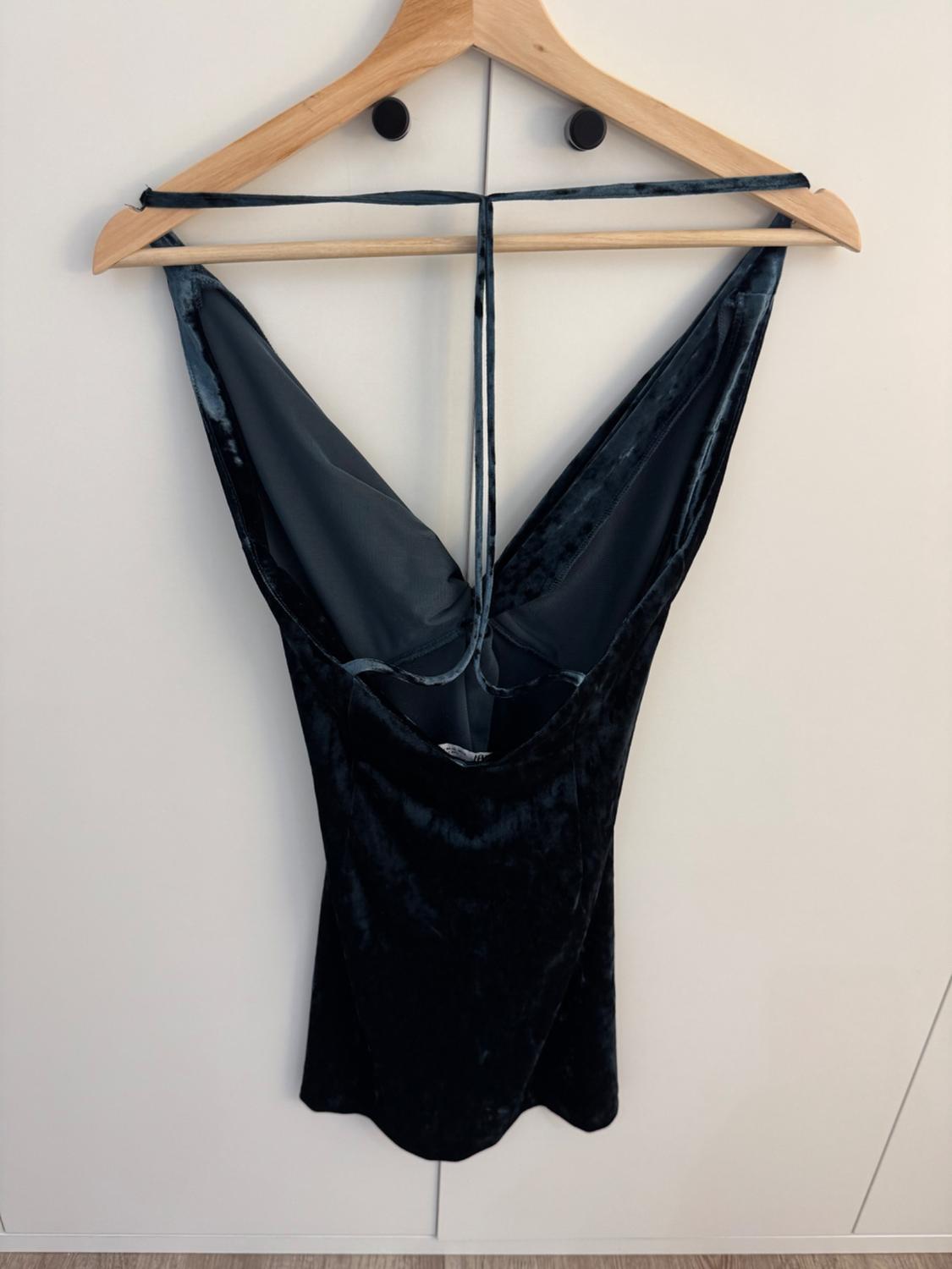 VELVET MINI DRESS - Image 2