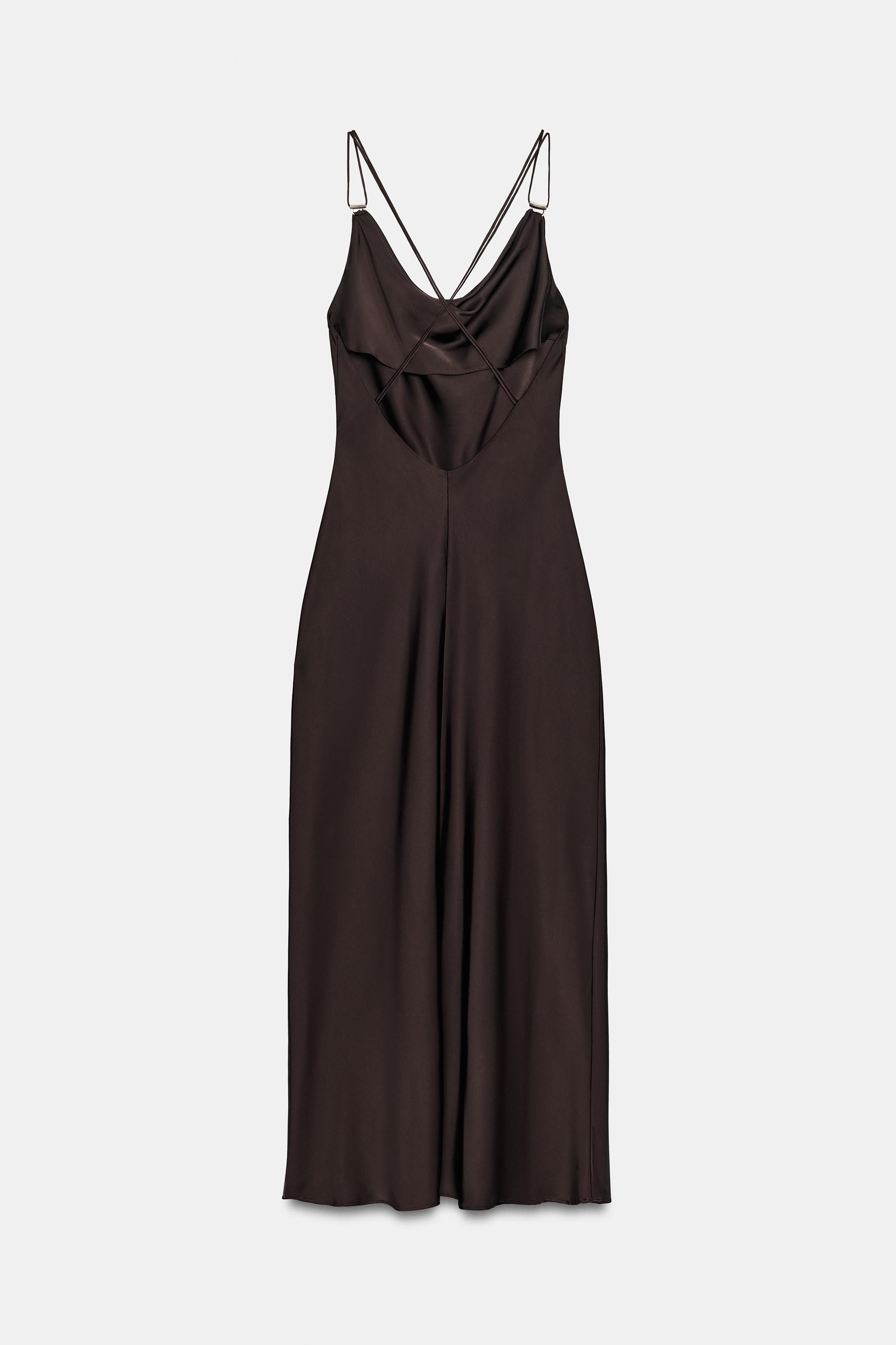 SATIN SLIP DRESS